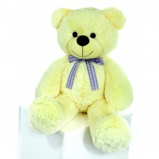 Ведмежа з бантом молочне В146/1 60см
