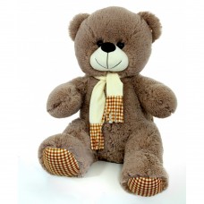Ведмежа з шарфом світло-коричневе В147/1 50см