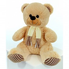 Ведмежа з шарфом какао В147/2 65см