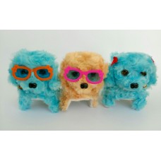 Собачка ходить-гавкає муз 23201 (5 кол) 13см