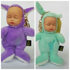Пупс-сплюха в костюмі зайчика 23210 мал 16см