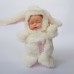 Пупс-сплюха в хутряному вбранні 23212 мал 20см