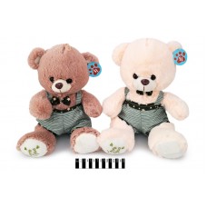 Ведмедик в комбінезоні муз (2 кол) 2906/33 33см