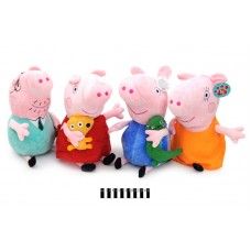 Герої з мультфільма Свинка Пепа 1528/30 (4 види) 30см
