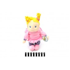 Лялька м'яка 8275-8/28 в платті 28см