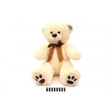 Ведмедик з бантом молочн 7095/40  40см