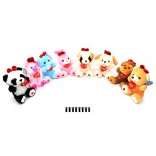 Звірі з сердечком 31-834-20 8 видів 20см