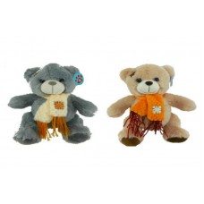 Ведмедик з шарфом (2 кол) 3855/30 30см